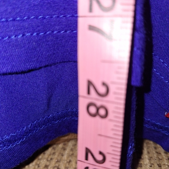 NFL Buffalo Bills Blue and Red Lace-Up Long Sleeve Shirt In A Size Medium. NWT - Picture 7 of 11